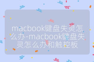 macbook鍵盤失靈怎么辦-macbook鍵盤失靈怎么辦和觸控板