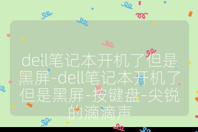 dell筆記本開機了但是黑屏-dell筆記本開機了但是黑屏-按鍵盤-尖銳的滴滴聲