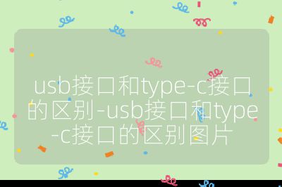 usb接口和type-c接口的區別-usb接口和type-c接口的區別圖片